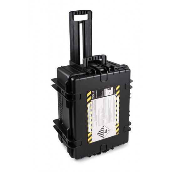 LITHIUM-ION KOFFER LARGE (ZWART)