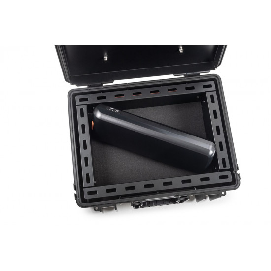 LITHIUM-ION KOFFER MEDIUM (ZWART)