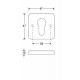 CILINDER ROZET MINIMAL/MAXIMAL 47X47 MGC