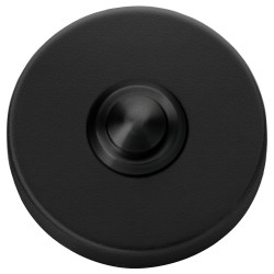 BELDRUKKER ROND ZWART