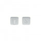 WC GARNITUUR LU 50X50 MM MAT CHROOM WC 6-7MM