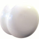 COMMODEKNOP PORSELEIN 26MM WIT