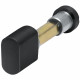 WC KNOP/STIFT ZWART WC 8MM