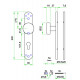 AFDEKSCHILD PL RVS MAT PC72 LS