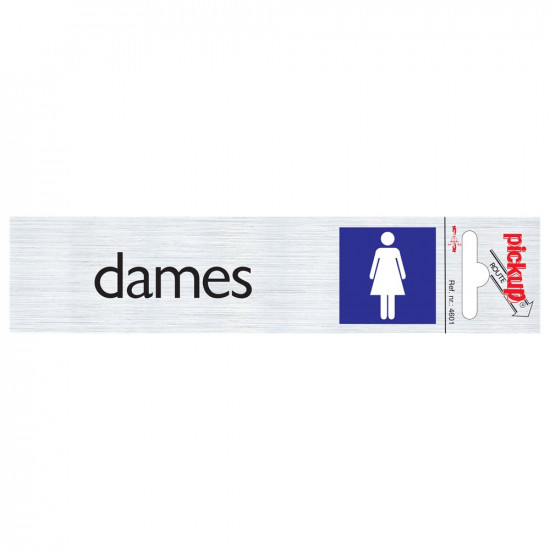 BORD ALULOOK DAMES 165X44 MM ZELFKLEVEND