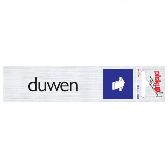 BORD ALULOOK DUWEN LIGGEND 165X44 MM ZELFKLEVEND