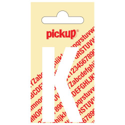 PLAKLETTER NOBEL 60 MM WIT K