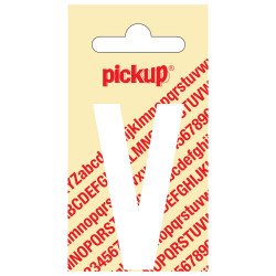 LETTER V 60MM WIT 31012060V