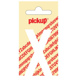 LETTER X 60MM WIT 31012060X