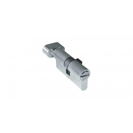 WC CILINDER 20/25MM + KNOP NI MAT