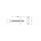 BELEGSCHROEF HART 45X6MM YZ