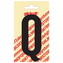 PLAKLETTER NOBEL 90 MM ZWART Q