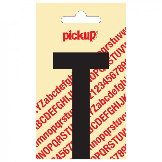 LETTER T 90MM ZWART 31002090T