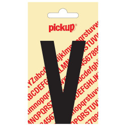 LETTER V 90MM ZWART 31002090V