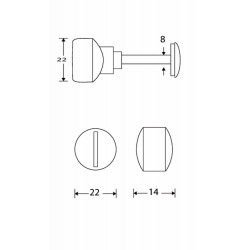 VB STIFT KING Q8MM MMC