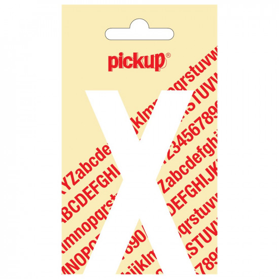 LETTER X 90MM WIT 31012090X