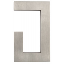 CUVETTE PIECE RECTANGLE OUVERTE MASSIVE INOX MAT