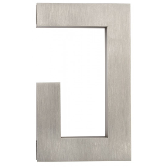 CUVETTE PIECE RECTANGLE OUVERTE MASSIVE INOX MAT