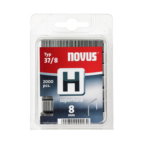 NIETEN, DUNNE DRAAD H TIPO 37 KLEMBREEDTE 10,6 MM 8 MM 0,75 MM SUPERHARD(NL+BE)