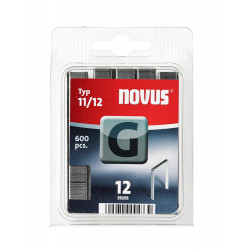 NOVUS, VLAKDRAAD NIETEN, G 11 12 MM, 600 ST.