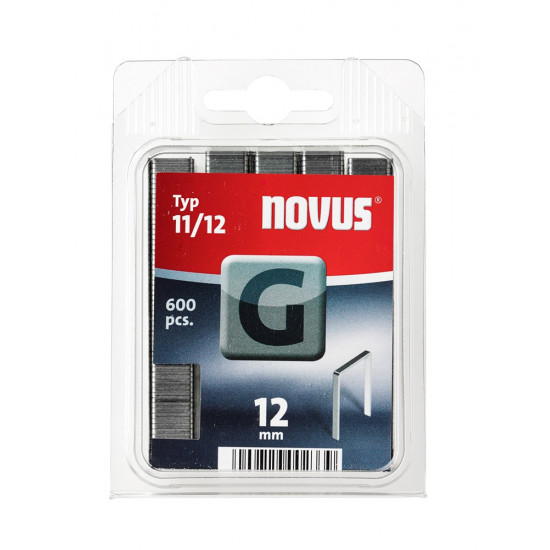 NOVUS, VLAKDRAAD NIETEN, G 11 12 MM, 600 ST.