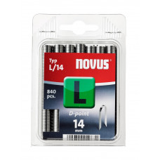 NOVUS RONDE NIETEN L-14MM, 840 ST. VERZINKT