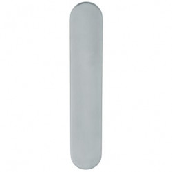 BLINDSCHILD (AFDEK) AFGEROND LS RVS MAT BLIND-BEV