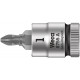 8755 A ZYKLOP POZIDRIV BITDOP MET 1/4"-AANDRIJVING, PZ 1 X 28 MM
