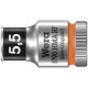 8790 HMA HF ZYKLOP HAND- EN MACHINEDOP, MET 1/4"-AANDRIJVING, MET VASTHOUDFUNCTIE, 5.5 X 23 MM