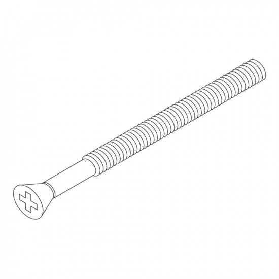 BOUT STUK M4X60MM BORGMIDDEL TBV PL