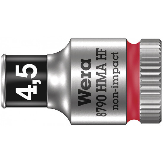 8790 HMA HF ZYKLOP HAND- EN MACHINEDOP, MET 1/4"-AANDRIJVING, MET VASTHOUDFUNCTIE, 4.5 X 23 MM