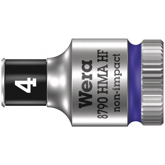 8790 HMA HF ZYKLOP HAND- EN MACHINEDOP, MET 1/4"-AANDRIJVING, MET VASTHOUDFUNCTIE, 4 X 23 MM