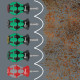 368 STUBBY SCHROEVENDRAAIER VOOR BINNENVIERKANT-SCHROEVEN, # 2 X 25 MM