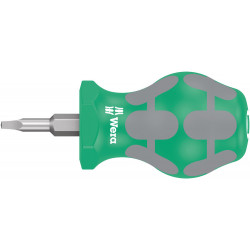 368 STUBBY SCHROEVENDRAAIER VOOR BINNENVIERKANT-SCHROEVEN, # 1 X 25 MM