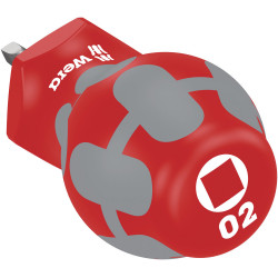 368 STUBBY SCHROEVENDRAAIER VOOR BINNENVIERKANT-SCHROEVEN, # 1 X 25 MM