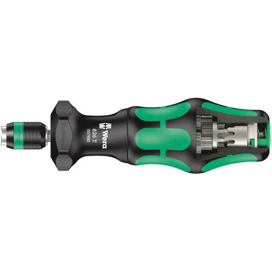 826 KRAFTFORM TURBO BIT-HANDHOUDER MET RAPIDAPTOR SNELWISSELFUNCTIE, 1/4" X 146 MM