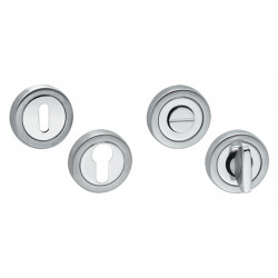 WC GARNITUUR ROND RVS MAT/GLANS WC 6-7MM