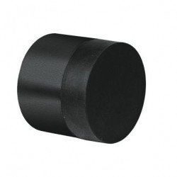 DEURBUFFER WANDMONTAGE ø30X26MM ZWART