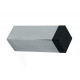 DEURBUFFER WANDMONTAGE 25X25X78MM RVS MAT