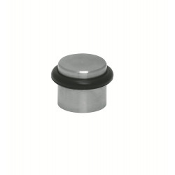 DEURBUFFER VLOERMONTAGE ø25X25MM RVS MAT