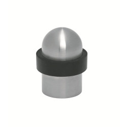 DEURBUFFER VLOERMONTAGE ø39X52MM RVS MAT