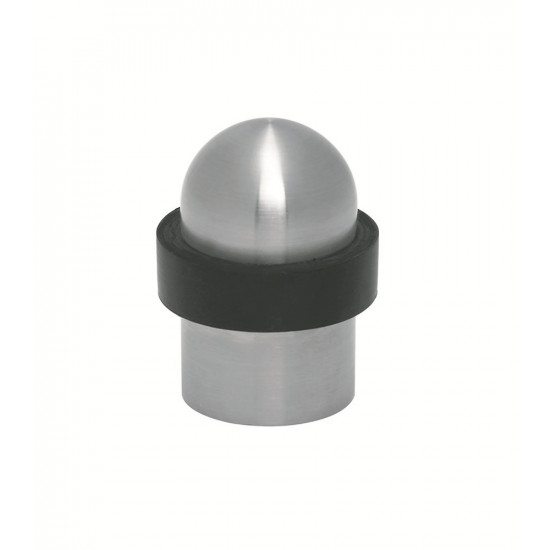 DEURBUFFER VLOERMONTAGE ø39X52MM RVS MAT