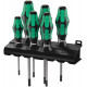 367/6 TORX® BO KRAFTFORM SCHROEVENDRAAIERSET + HOUDER, 6-DELIG