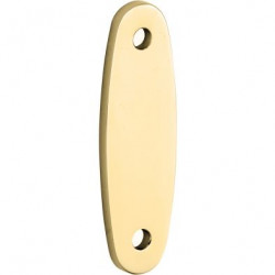 VULPLAATJE 3MM RAAMBOOM OVAAL MGO
