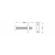 BELEGSCHROEF BOL 38X8MM MGO