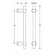 MEUBELGREEP CHEMIN DE FER 174MM MGO