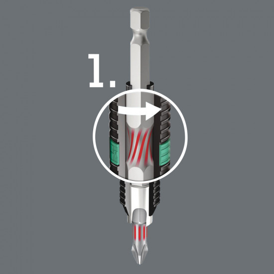 800/1 BDC SLEUFSCHROEVEN BITS, 1 X 5.5 X 25 MM