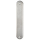 BLINDSCHILD (AFDEK) AFGEROND LS RVS MAT SCHROEF-BEV
