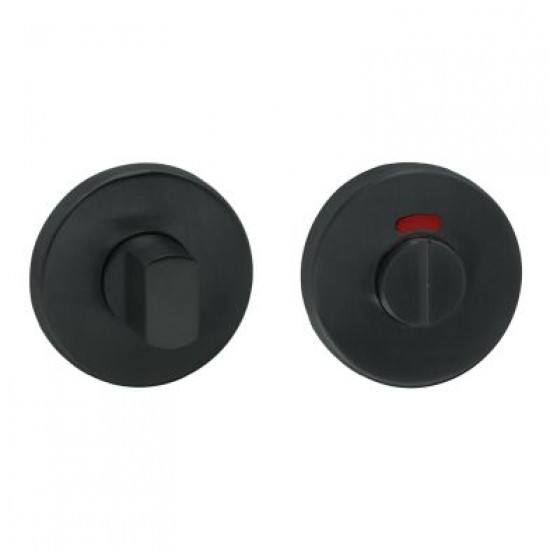 WC-SLUITING ø50X7MM VASTE R/G BEZET 8MM STIFT ZWART