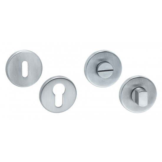 WC-SLUITING ø50X7MM INCL. 6/7MM STIFT RVS MAT